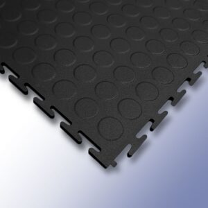 Black - PVC Interlocking Exposed Tiles