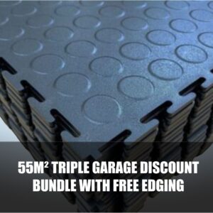 55m² Triple Garage Discount Bundle With 2m Free Edging